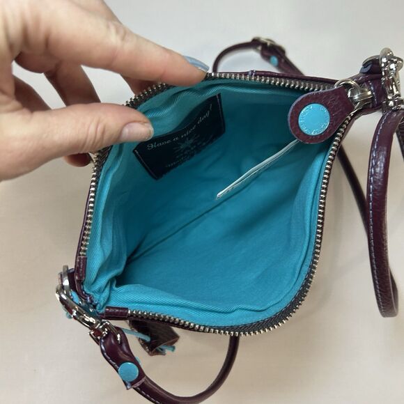 Gabs Bag Beyonce M Crossbody Bag Red Maroon Leather Purse - Picture 8 of 11